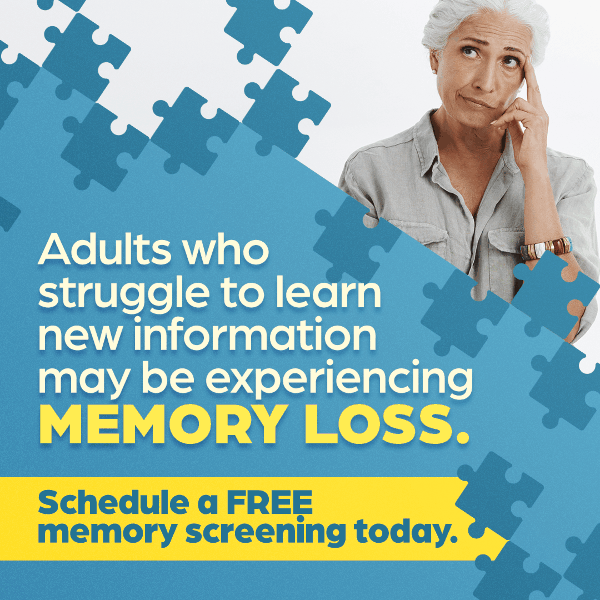 Adults who struggle to learn new information may be experiencing memory loss. 